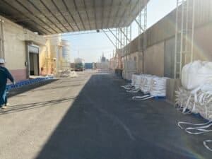 Loading Area at Bergano Chemical Factory